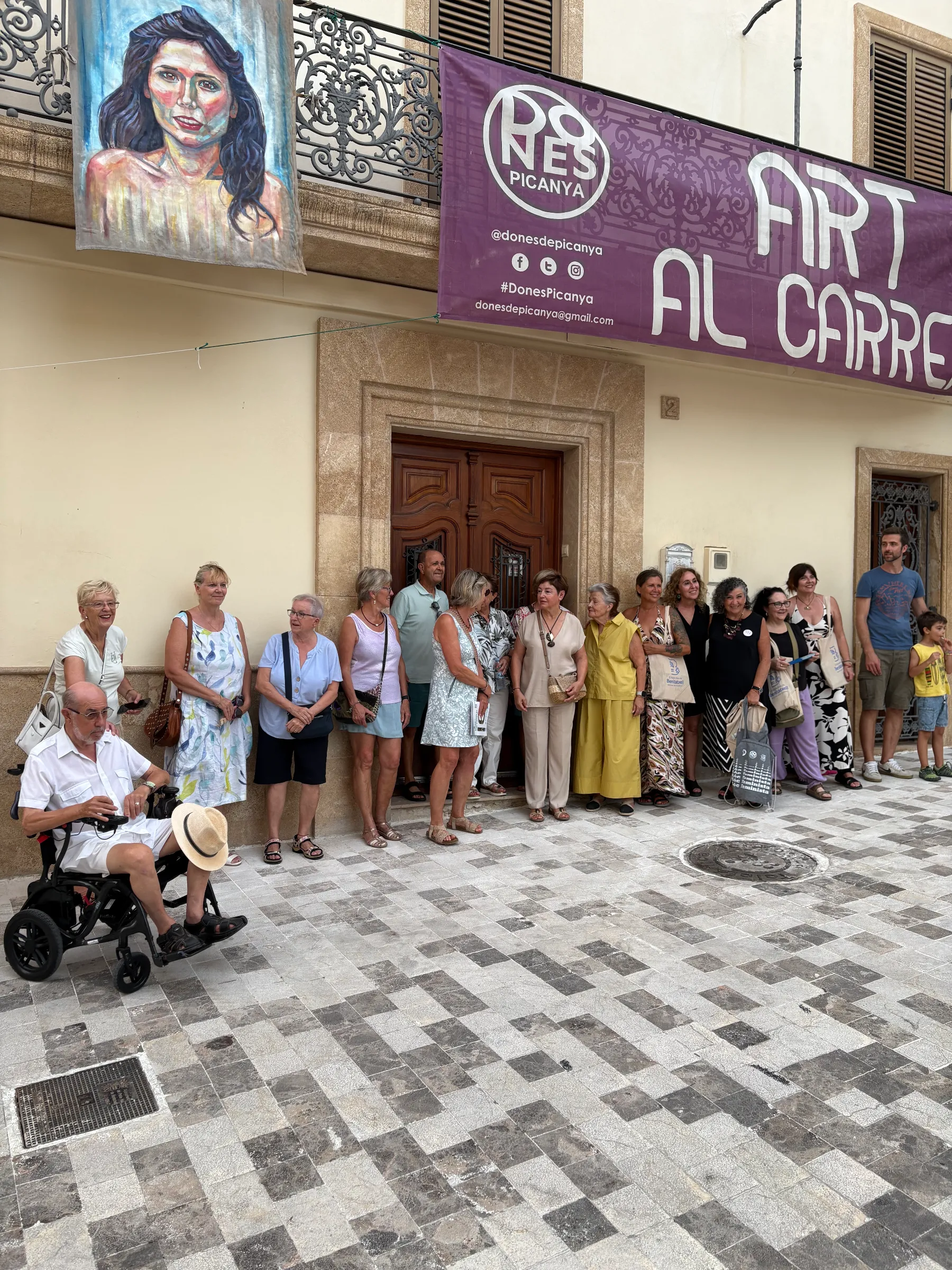 Photograph 71 of 72, Art in the Street Exhibition in Benitachell